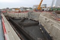 Výstavba autobusovej stanice na Mlynských nivách napreduje: Takto to vyzerá na stavenisku