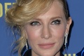 Oscarová herečka Cate Blanchett zarmútila fanúšikov: Možno je čas ukončiť to