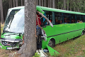 Havária autobusu v Česku: Zranilo sa 14 ľudí