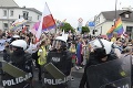 V Poľsku sa konal pochod sexuálnych menších: Bola potrebná asistencia polície
