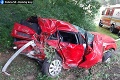 Mladý vodič (19) mal obrovské šťastie: Z auta ostala po nehode len kopa šrotu