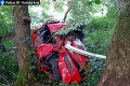 Mladý vodič (19) mal obrovské šťastie: Z auta ostala po nehode len kopa šrotu