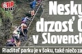 Neskutočná drzosť Čechov v Slovenskom raji: Riaditeľ parku je v šoku, také niečo za 25 rokov nezažil!