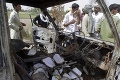 Autobus s civilistami zasiahla nastražená nálož: Minimálne 34 mŕtvych, medzi nimi ženy aj deti