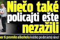 Niečo také policajti ešte nezažili: Štefan nafúkal takmer 6 promile alkoholu krátko po desiatej ráno!