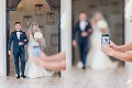 Svadobný záber obletel svet: Detail na fotke rozzúril fotografku aj novomanželov