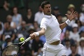 Obhajca titulu Djokovič je v semifinále Wimbledonu: Súperovi uštedril kanára