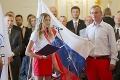 Olympionici boli u prezidenta Kisku: Tento sľub zložili na Bratislavskom hrade
