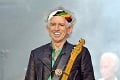 Keith Richards z kapely The Rolling Stones: Pre comeback sa prefarbil