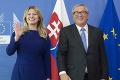 Jean-Claude Juncker sa stretol so slovenskou prezidentkou: Silné slová na adresu Čaputovej