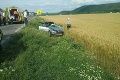 Vážna nehoda v okrese Prievidza: Zrážka auta s kamiónom si vyžiadala jeden ľudský život