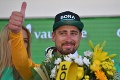 Sagan víťazstvo oslávil s členmi tímu: Nechýbal prípitok a príhovor