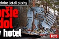 V Tatrách počas víchrice lietali plechy: Najhoršie dopadol luxusný hotel