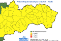 Väčšinu Slovenska schladí dážď: SHMÚ vydalo výstrahy pred búrkami