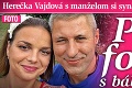 Herečka Vajdová s manželom si syna odniesli domov: Prvé fotky s bábätkom!