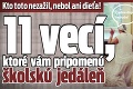 Kto toto nezažil, nebol ani dieťa! 11 vecí, ktoré vám pripomenú školskú jedáleň