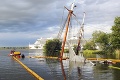 Historickú plachetnicu opravili za 1,5 milióna eur: Loď sa potopila hneď po rekonštrukcii