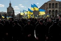 Kyjevom tiahli tisíce nacionalistov: Ukrajinská pravica sa búri proti korupčným kauzám