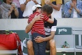 Dojemný moment na French Open: Malý chlapec urobil gesto, ktoré chytí za srdce