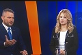 Pellegrini v televíznej diskusii s Čaputovou, odzneli aj výsledky prieskumu: Koho chcú Slováci za premiéra!