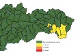 Výstraha pre viacero okresov Slovenska: SHMÚ vyhlásil 1. stupeň povodňovej aktivity