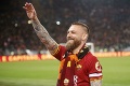 Legendárny De Rossi dal Rimanom zbohom: Dojímavá rozlúčka so spoluhráčmi i fanúšikmi