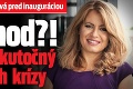 Prezidentka Čaputová pred inauguráciou: Rozchod?! Je toto skutočný dôvod ich krízy