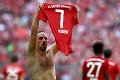 Rozlúčka vo veľkom štýle: Ribéry sa rozlúčil krásnym gólom, po žltej karte objal rozhodcu
