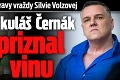 Proces o prípade objednávky vraždy Volzovej: Mikuláš Černák priznal vinu, súd jeho vyhlásenie neprijal!