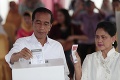Oficiálnym víťazom volieb v Indonézii je súčasný prezident: Vyhral napriek obvineniam z podvodu