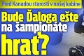 Pred Kanadou starosti v našej kabíne: Bude Ďaloga ešte na šampionáte hrať?