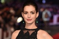 Herečka Anne Hathaway sa rozhodla skoncovať s pitím alkoholu: Pádny dôvod