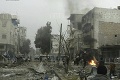 Sýrii hrozí humanitárna katastrofa: Nemecko varovalo pred použitím chemických zbraní