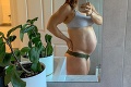 Fitneska v 39. týždni tehotenstva ukázala bruško: Fanúšikovia sú z tých záberov v šoku