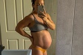 Fitneska v 39. týždni tehotenstva ukázala bruško: Fanúšikovia sú z tých záberov v šoku