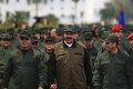Veľavravné fotky Nicolása Madura: Obklopený veliteľmi vyzval na spoločný boj proti zradcom