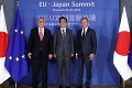 Stretnutie lídrov EÚ a Japonska: Na summite sa hovorilo aj o brexite