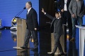 Ostrá diskusia kandidátov na prezidenta Ukrajiny: Úsmevy vystriedali štipľavé slová