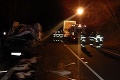 Zrážka poľského kamiónu s mäsom a dodávky v okrese Krupina: Zahynul jeden zo šoférov († 60)