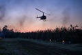 Úrodu v sadoch v Bratislavskom kraji ohrozujú nočné mínusové teploty: Proti mrazu nasadili oheň a vrtuľníky