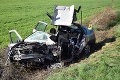Smrteľná nehoda v okrese Rožňava: Muž († 69) vrazil s autom do protiidúceho nákladiaka