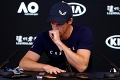 Tenisová legenda Andy Murray v slzách: Takto už ďalej pokračovať nemôžem