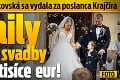 Moderátorka Rakovská sa vydala za poslanca Krajčíra: Detaily utajenej svadby za desaťtisíce eur!