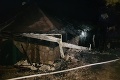 Požiar na severovýchode Slovenska: Horela chata, škoda je 200-tisíc eur