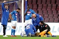 Hororové momenty v talianskej lige: Brankár Neapola skolaboval na ihrisku