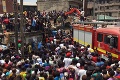 V Lagose sa zrútila trojposchodová budova, v ktorej bola škola: Pod troskami je uväznených 10 detí