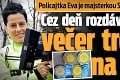 Policajtka Eva je majsterkou Slovenska v biatlone: Cez deň rozdáva pokuty, večer trénuje na zlato