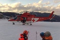 Snoubordistu ratovali horskí a leteckí záchranári: Pošmykol sa a narazil do stromu