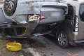 Po chybe bratislavského šoféra zrážka piatich áut: Škoda 40-tisíc eur