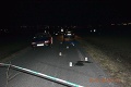 Smrteľná nehoda v okrese Trebišov: Vodič prešiel muža, ktorý ležal na ceste
